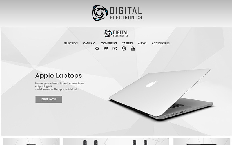 Адаптивный PrestaShop шаблон №71172 на тему магазин мобильной связи