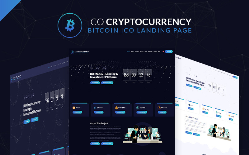 cryptocurrency bootstrap templates