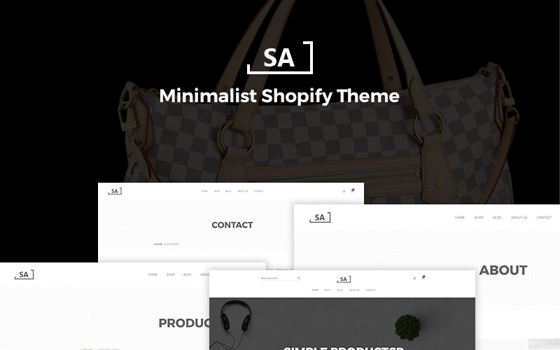 Адаптивный Shopify шаблон №70161 на тему модный магазин