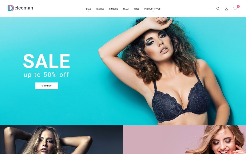 Адаптивный Magento тема №66107 на тему аксессуары