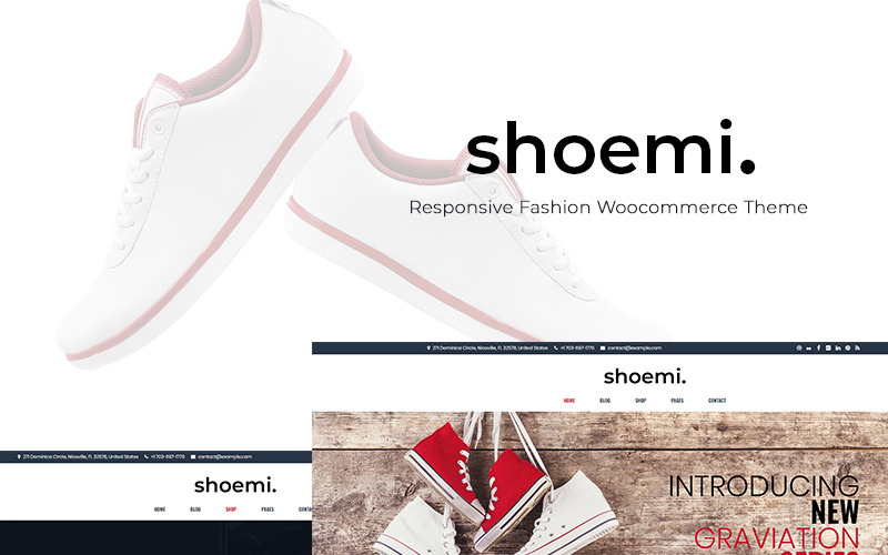Адаптивный WooCommerce шаблон №73979 на тему магазин обуви