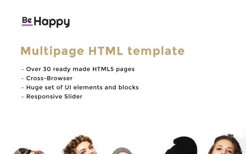 Адаптивный HTML шаблон №64625 на тему блог о моде