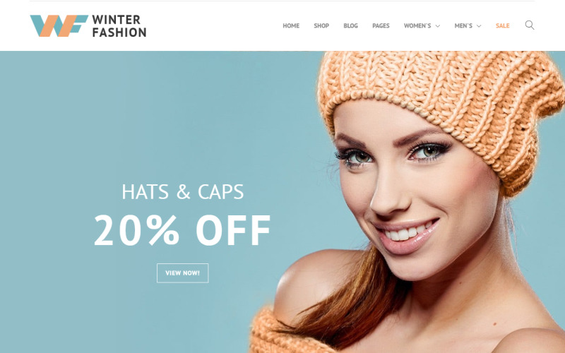 Адаптивный PrestaShop шаблон №67492 на тему модный магазин