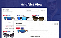 Адаптивный PrestaShop шаблон №71949 на тему солнцезащитные очки