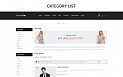 Адаптивный OpenCart шаблон №72018 на тему модный магазин
