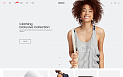 Адаптивный WooCommerce шаблон №74982 на тему модный магазин