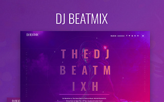 WordPress шаблон №74357 на тему dj