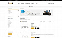 Адаптивный OpenCart шаблон №71267 на тему солнцезащитные очки