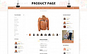 Адаптивный OpenCart шаблон №73732 на тему магазин одежды