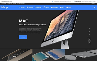 Адаптивный Magento тема №58509 на тему веб-разработка