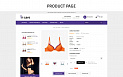 Адаптивный OpenCart шаблон №72023 на тему магазин белья