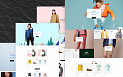 PrestaShop шаблон №74093 на тему модный магазин