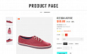 Адаптивный PrestaShop шаблон №67724 на тему магазин обуви