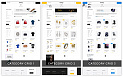 Адаптивный WooCommerce шаблон №73639 на тему магазин одежды