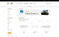 Адаптивный OpenCart шаблон №71267 на тему солнцезащитные очки