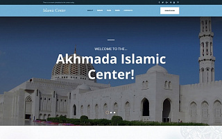 MotoCMS HTML шаблон №66417 на тему ислам