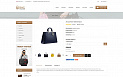 Адаптивный OpenCart шаблон №70932 на тему магазин сумок