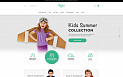 WooCommerce шаблон №69686 на тему детская мода