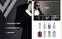 Адаптивный PrestaShop шаблон №66142 на тему мужская одежда