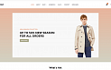 Адаптивный WooCommerce шаблон №64051 на тему мода
