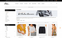 Адаптивный OpenCart шаблон №71175 на тему модный магазин