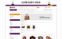 Адаптивный PrestaShop шаблон №74529 на тему магазин сумок