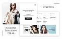 Magento тема №68461 на тему магазин одежды