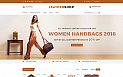 Адаптивный OpenCart шаблон №69881 на тему магазин сумок